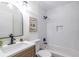 Stylish bathroom featuring a modern vanity, shower/tub, and neutral color palette at 139 Sisson Ne Ave, Atlanta, GA 30317