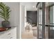 Hallway with a modern elevator, stylish decor, and clean design at 380 2Nd St, Fayetteville, GA 30214
