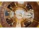 Unique circular room featuring custom wood details and elegant decor at 4560 Harris Trl, Atlanta, GA 30327