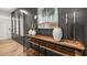 Stylishly decorated hallway featuring modern console table and elegant mirrors at 4954 Jatoba Rd # 72, Acworth, GA 30101