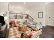 Comfortable living room with hardwood floors, open floor plan, and modern decor at 710 Oakview Rd, Decatur, GA 30030