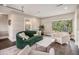 Cozy living room featuring modern decor, natural light, and a sleek marble coffee table at 710 Oakview Rd, Decatur, GA 30030