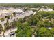 Lush trees near commercial buildings and a road create a peaceful buffer in the vibrant commercial district at 2349 Northlake Ne Ct, Atlanta, GA 30345