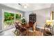 Charming dining area with a sliding glass door to the outdoor patio at 2349 Northlake Ne Ct, Atlanta, GA 30345