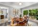 Bright dining room with a view of the private patio, great for entertaining at 2349 Northlake Ne Ct, Atlanta, GA 30345