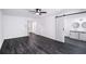 Spacious primary bedroom with ensuite bathroom and ceiling fan at 5490 Chemin De Vie, Sandy Springs, GA 30342