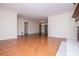 Expansive living room with hardwood floors and fireplace at 6026 Belle Meade Ct, Villa Rica, GA 30180