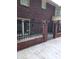 Backyard with a brick and metal fence, and a patio at 6210 Douglas Manor Ct, Douglasville, GA 30134