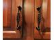 A close-up showcasing decorative cabinet hardware, adding a touch of sophistication to the cabinetry at 6210 Douglas Manor Ct, Douglasville, GA 30134