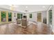 Inviting living room with hardwood floors, natural light, comfortable seating, and stylish decor at 980 Casteel Rd, Powder Springs, GA 30127