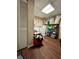 Functional laundry area with washer, dryer, storage shelves, and utility sink at 2816 Quinbery Dr, Snellville, GA 30039