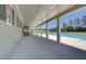 View of the community pool with covered pavilion that provides shade and shelter for residents enjoying the poolside area at 702 Bristol Dr, Loganville, GA 30052