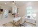 Bright home office features modern desk, ample storage, and neutral color palette at 3718 Lake Vis, Douglasville, GA 30135