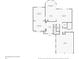 Detailed first-floor plan showcasing the layout of the living spaces, including kitchen and Gathering room at 1021 Oakpointe Pl, Dunwoody, GA 30338