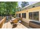 Outdoor deck featuring comfortable seating, and ample space for entertaining at 1850 Linnet Ne Ct, Roswell, GA 30075