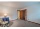 Bedroom with neutral carpet, light walls, and closet at 2174 Kinridge Rd, Marietta, GA 30062