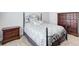 Comfortable bedroom with neutral carpet and a window with blinds at 555 Lance View Ln, Lawrenceville, GA 30045