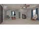 Spacious bonus room area with vaulted ceiling and space for office or hobbies at 9001 E Carroll Rd, Winston, GA 30187