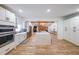 Spacious kitchen featuring a large island, stainless steel appliances, and custom cabinets at 110 W Putnam Ferry Rd, Woodstock, GA 30189