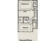 Second floor plan showing bedrooms, loft, and laundry room at 1161 Dahlonega Hwy # 9, Cumming, GA 30040