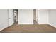 Empty bedroom with neutral carpet, and two entryways at 3658 Madison St, College Park, GA 30337