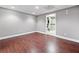 Finished basement boasts hardwood floors and a full bathroom at 4544 Dorsett Shoals Run, Douglasville, GA 30135