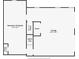 Basement floorplan featuring a finished basement, closets, and access to the garage at 2696 Chancellor Way, Duluth, GA 30096