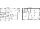 Detailed floor plan showcasing the layout of the main floor and basement ADU at 2873 Bob White Sw Dr, Atlanta, GA 30311