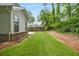A leveled backyard with a privacy fence and green grass at 830 Nottingham Se Dr, Smyrna, GA 30082