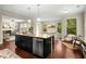 Bright, open kitchen with granite countertops and stainless steel appliances at 830 Nottingham Se Dr, Smyrna, GA 30082