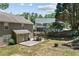 Spacious backyard featuring a deck with pergola and ample green space at 850 Long Branch Cir, Sugar Hill, GA 30518