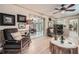 Inviting living room featuring neutral tones, modern furnishings, and seamless transition to adjacent rooms at 1580 Smyrna Sw Rd, Conyers, GA 30094