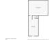 Layout of the Bonus Room and Attic Space on Floor 2 with dimension labels at 25 Pebble Creek Dr, Covington, GA 30016