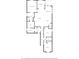 Detailed floor plan showcasing the layout of the home, including the kitchen, living room, bedrooms, and bathrooms at 307 Serenity Way, Woodstock, GA 30188