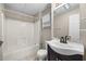 The bathroom has a tub/shower combo, a toilet, and a vanity with an integrated sink at 470 Piney Sw Way, Atlanta, GA 30331