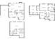 Floor plan showcasing the layout of the home, including living spaces, bedrooms, and bathrooms at 6001 Deer Springs Nw Ln, Acworth, GA 30101