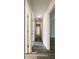 Long hallway featuring wood-style flooring and recessed lights that provide ambient illumination at 6001 Deer Springs Nw Ln, Acworth, GA 30101
