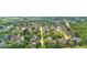 Aerial view of the neighborhood with mature tree coverage at 2321 Norbury Se Cv, Smyrna, GA 30080