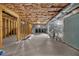 Unfinished basement features insulated walls and ceilings, offering a blank canvas for customization and future expansion at 2321 Norbury Se Cv, Smyrna, GA 30080