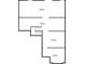 Basement floor plan showing storage and basement dimensions at 2321 Norbury Se Cv, Smyrna, GA 30080