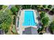 Beautiful community pool and basketball court with plenty of seating for relaxing and enjoying the outdoors at 475 Bayswater Way, Suwanee, GA 30024