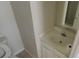 Bright bathroom with modern sink vanity, large mirror, and convenient storage space at 3263 Mill Springs Circle Northeast Cir, Buford, GA 30519