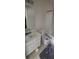 A simple bathroom featuring a bath, toilet, and a vanity at 3263 Mill Springs Circle Northeast Cir, Buford, GA 30519