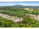 Picturesque neighborhood with mountain views, lush trees, and well-maintained homes at 4515 Ambassador Way, Cumming, GA 30040