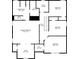 Detailed second floor plan featuring bedrooms, bathrooms, and walk-in closets for a spacious layout at 4515 Ambassador Way, Cumming, GA 30040