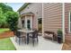 Patio with an outdoor dining set at 4515 Ambassador Way, Cumming, GA 30040