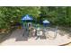 A well-equipped playground with slides, climbing structures, and a swing set at 3902 Butterstream Way, Kennesaw, GA 30144