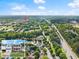 Aerial view of the neighborhood and home's proximity to Downtown Alpharetta at 2100 Willshire Gln, Alpharetta, GA 30009
