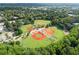 Aerial view of the baseball complex with multiple baseball fields and facilities at 2100 Willshire Gln, Alpharetta, GA 30009