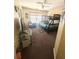 ' bedroom with a bunk bed and a window providing natural light, carpet and TV at 7625 Cedar Grove Ct, Fairburn, GA 30213